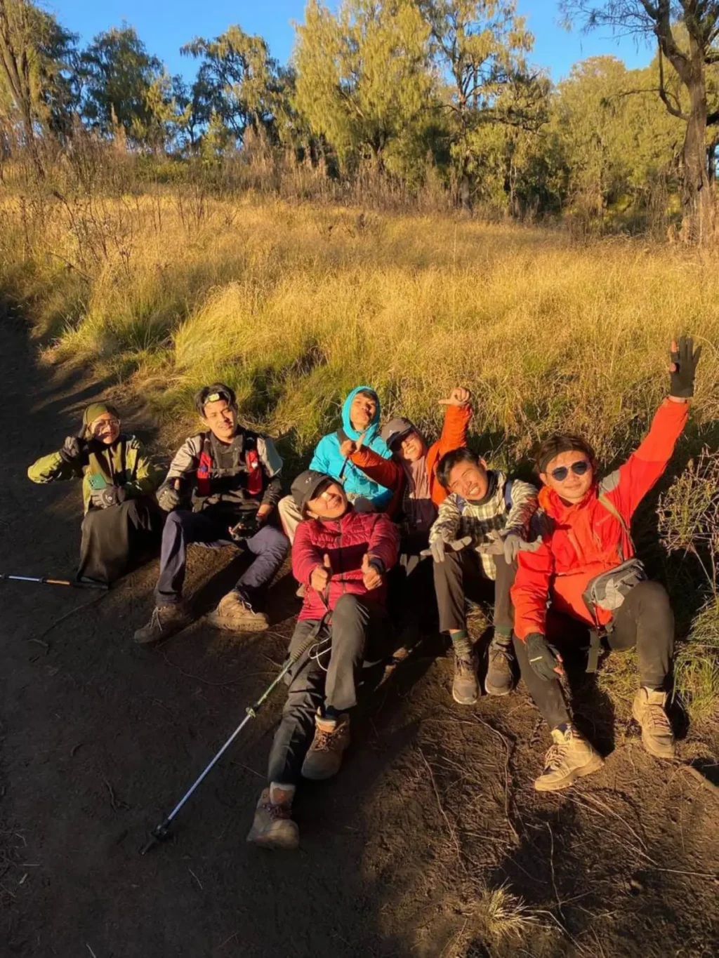 padang sabana gunung lawu