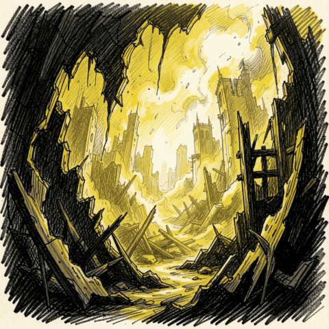 freepik sketsa abstrak tentang dunia runtuh nuansa kuning hitam 0001 freepik sketsa abstrak tentang dunia runtuh nuansa kuning hitam 0001